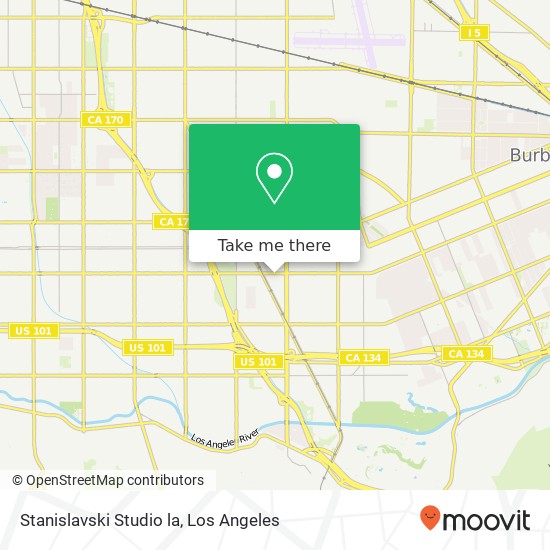 Stanislavski Studio la map