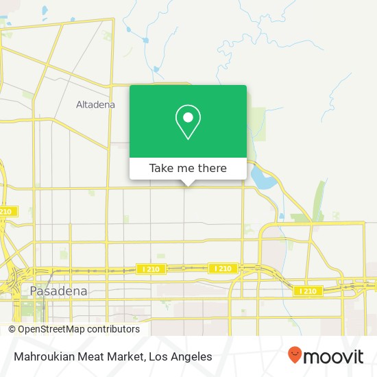 Mahroukian Meat Market, 1864 E Washington Blvd Pasadena, CA 91104 map