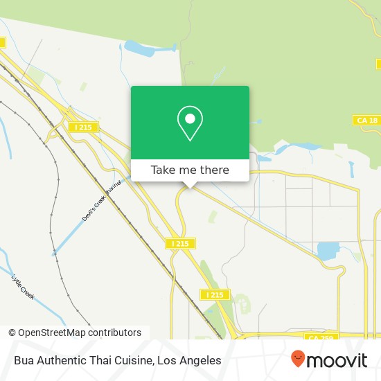 Bua Authentic Thai Cuisine, 1689 Kendall Dr San Bernardino, CA 92407 map