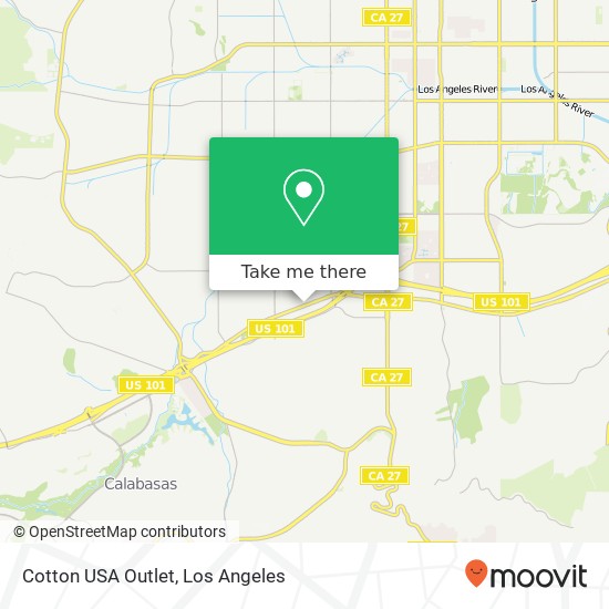 Cotton USA Outlet, 22559 Ventura Blvd Woodland Hills, CA 91364 map