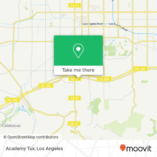 Academy Tux, 21844 Ventura Blvd Woodland Hills, CA 91364 map
