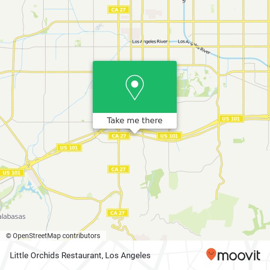 Little Orchids Restaurant, 21614 Ventura Blvd Woodland Hills, CA 91364 map