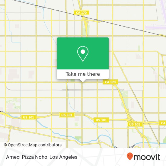 Ameci Pizza Noho, 12450 Burbank Blvd Valley Village, CA 91607 map