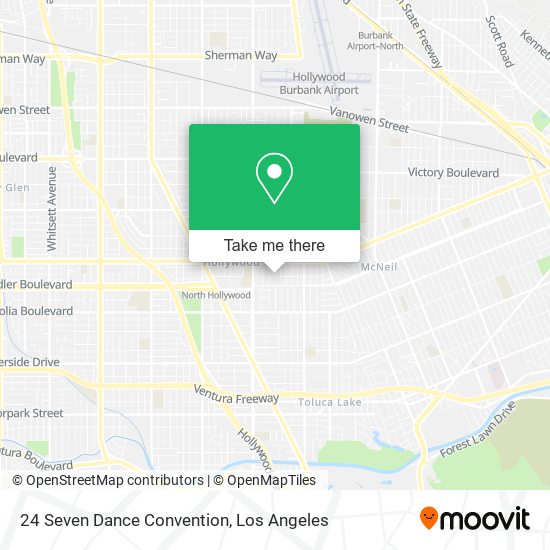 24 Seven Dance Convention map