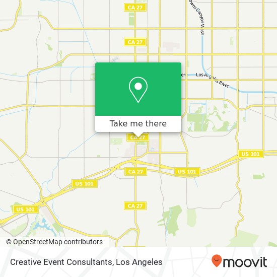 Creative Event Consultants map