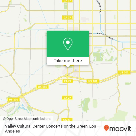 Valley Cultural Center Concerts on the Green map