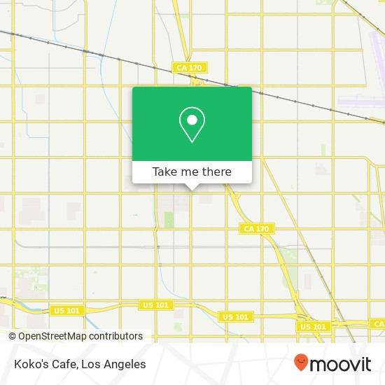 Koko's Cafe, 12453 Oxnard St North Hollywood, CA 91606 map