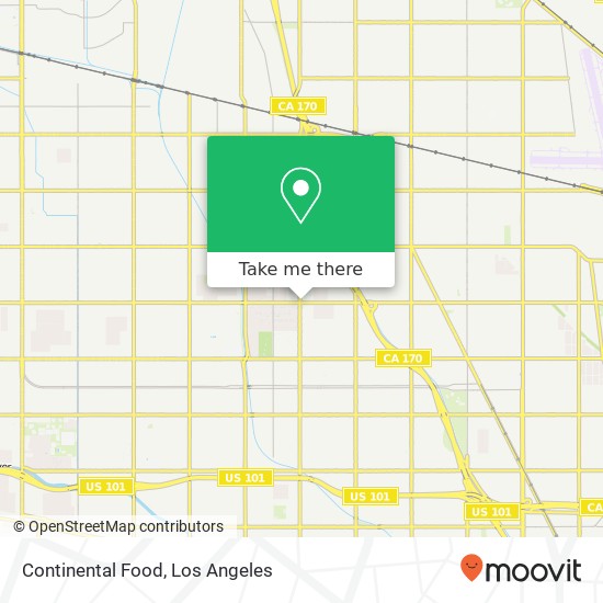 Continental Food, 12461 Oxnard St North Hollywood, CA 91606 map