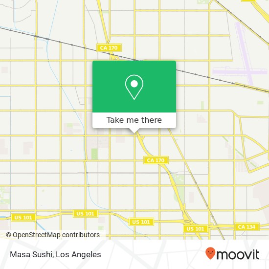 Masa Sushi, 6010 Laurel Canyon Blvd North Hollywood, CA 91606 map