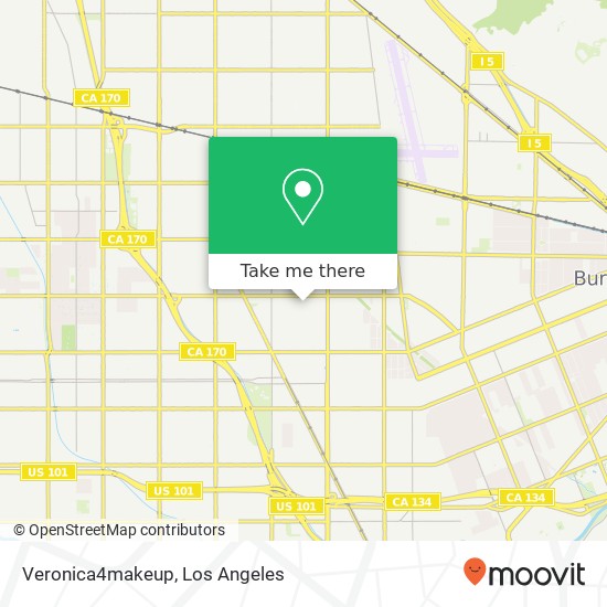 Veronica4makeup, 11132 Tiara St North Hollywood, CA 91601 map