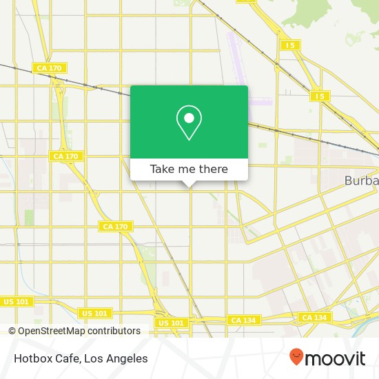 Hotbox Cafe, 6005 Vineland Ave North Hollywood, CA 91606 map