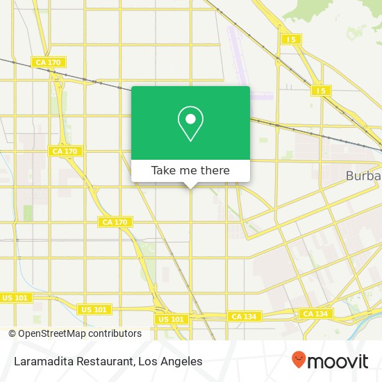 Laramadita Restaurant, 5938 Vineland Ave North Hollywood, CA 91601 map