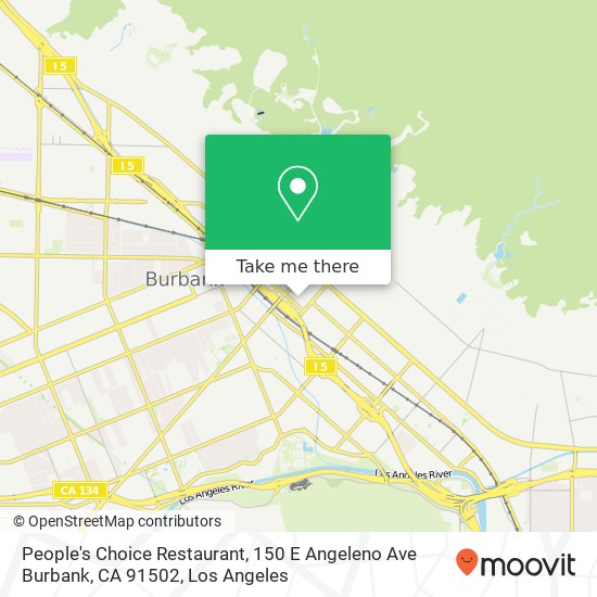 People's Choice Restaurant, 150 E Angeleno Ave Burbank, CA 91502 map