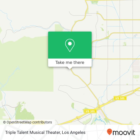 Mapa de Triple Talent Musical Theater