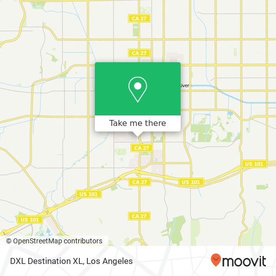Mapa de DXL Destination XL