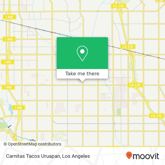 Carnitas Tacos Uruapan, 6455 Woodman Ave Van Nuys, CA 91401 map