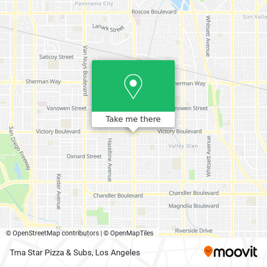 Tma Star Pizza & Subs map