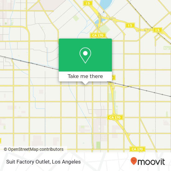 Suit Factory Outlet, 13055 Sherman Way North Hollywood, CA 91605 map