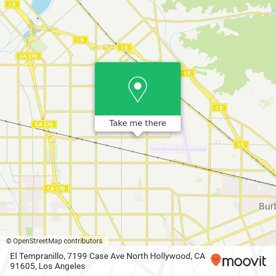 El Tempranillo, 7199 Case Ave North Hollywood, CA 91605 map