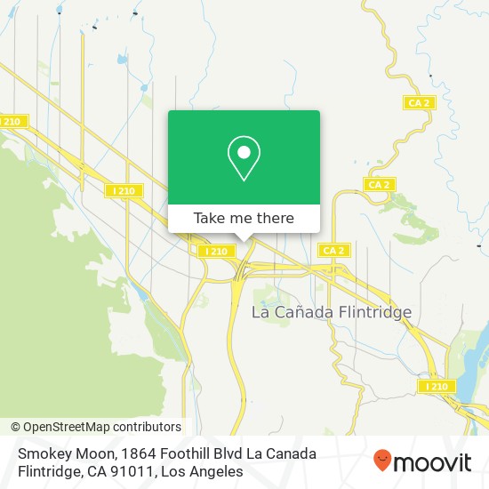 Smokey Moon, 1864 Foothill Blvd La Canada Flintridge, CA 91011 map