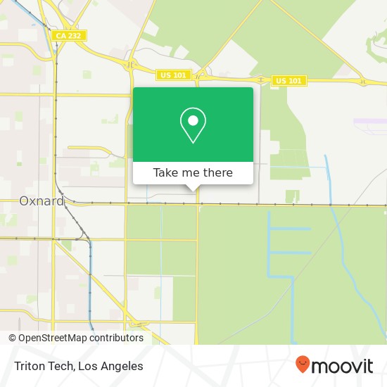 Mapa de Triton Tech, 2451 Eastman Ave Oxnard, CA 93030