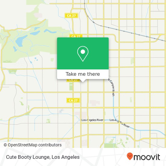 Mapa de Cute Booty Lounge