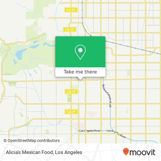 Alicia's Mexican Food, 21604 Roscoe Blvd Canoga Park, CA 91304 map