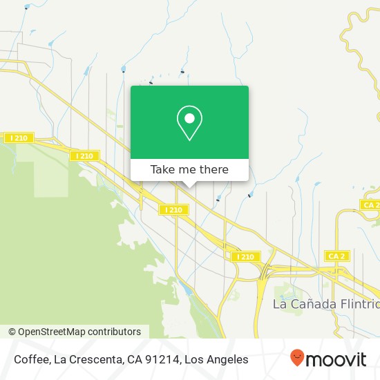 Coffee, La Crescenta, CA 91214 map