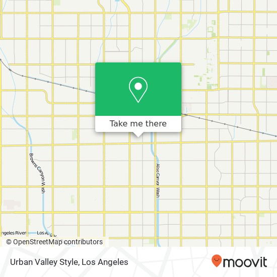 Urban Valley Style, 19139 Schoenborn St Northridge, CA 91324 map