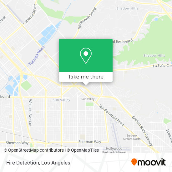 Fire Detection map