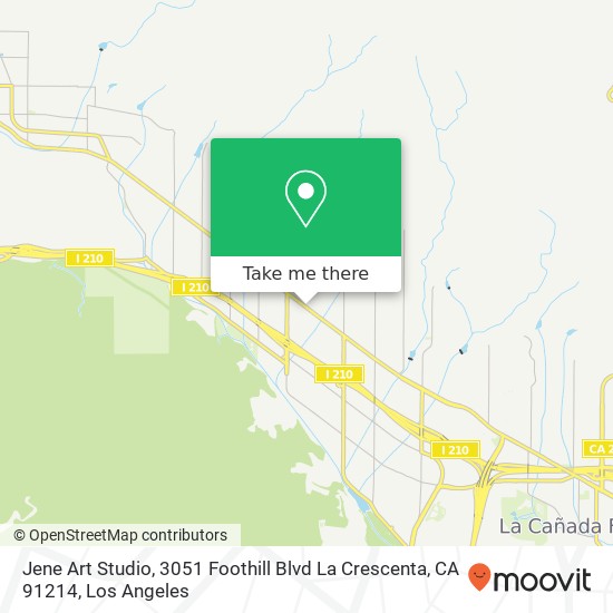 Jene Art Studio, 3051 Foothill Blvd La Crescenta, CA 91214 map