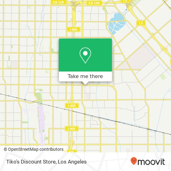 Tiko's Discount Store, 15306 Parthenia St North Hills, CA 91343 map