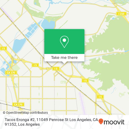 Tacos Eronga #2, 11049 Penrose St Los Angeles, CA 91352 map