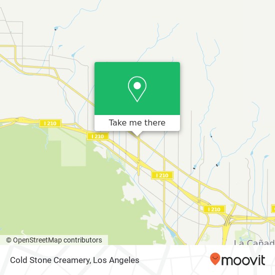 Cold Stone Creamery, 3231 Foothill Blvd La Crescenta, CA 91214 map