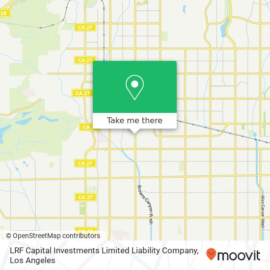 Mapa de LRF Capital Investments Limited Liability Company, 8901 De Soto Ave Canoga Park, CA 91304