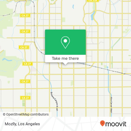 Mapa de Mozlly, 8944 Fullbright Ave Chatsworth, CA 91311