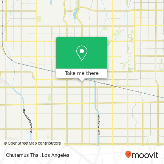 Mapa de Chutamus Thai, Tampa Ave Northridge, CA 91324
