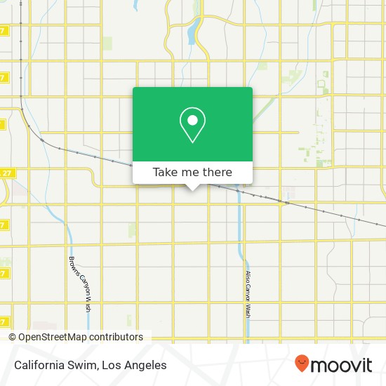 Mapa de California Swim, 8824 Shirley Ave Northridge, CA 91324