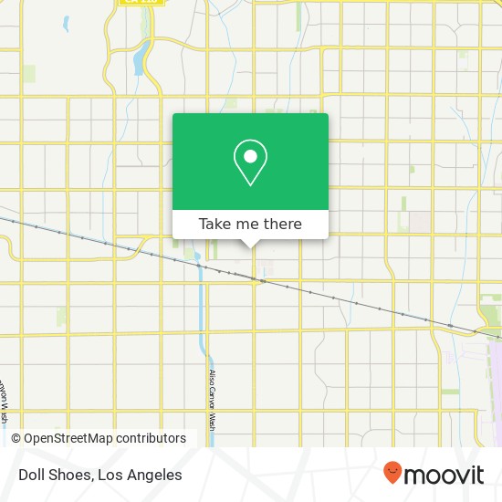 Mapa de Doll Shoes, 8949 Reseda Blvd Los Angeles, CA 91324