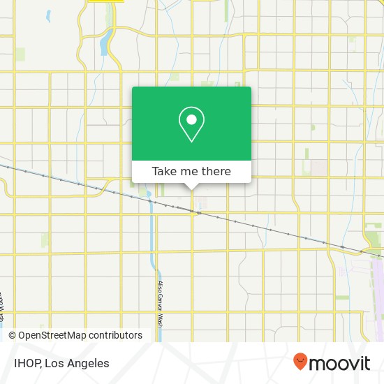 Mapa de IHOP, 8931 Reseda Blvd Northridge, CA 91324