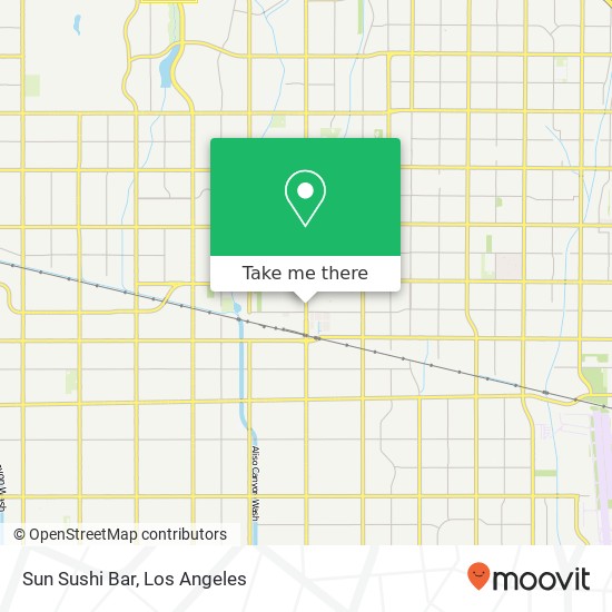 Mapa de Sun Sushi Bar, 8920 Reseda Blvd Northridge, CA 91324