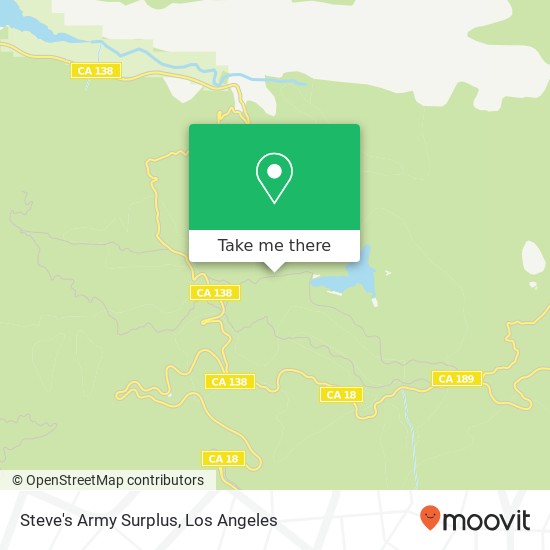 Steve's Army Surplus, 23872 Lake Dr Crestline, CA 92325 map