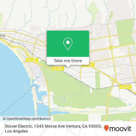 Stover Electric, 1545 Morse Ave Ventura, CA 93003 map