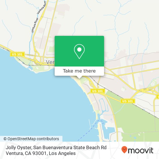 Jolly Oyster, San Buenaventura State Beach Rd Ventura, CA 93001 map