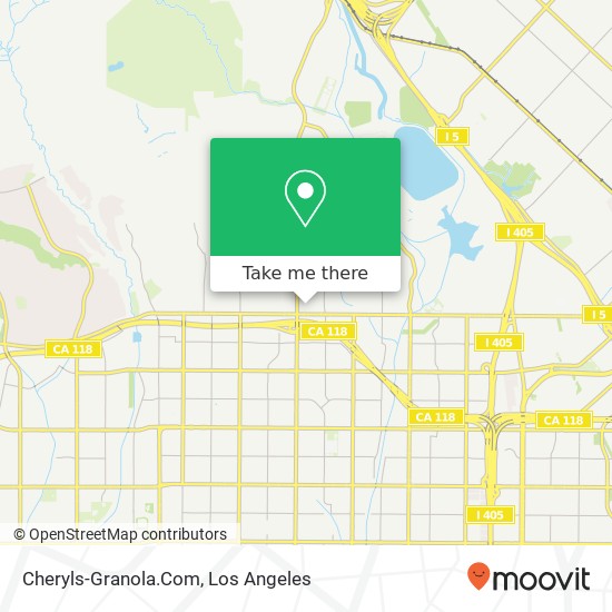 Mapa de Cheryls-Granola.Com, 11530 McLennan Ave Granada Hills, CA 91344