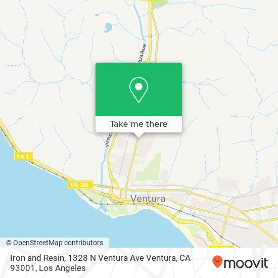 Iron and Resin, 1328 N Ventura Ave Ventura, CA 93001 map