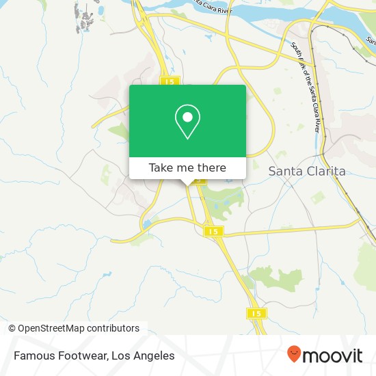 Famous Footwear, 25680 The Old Rd Stevenson Ranch, CA 91381 map