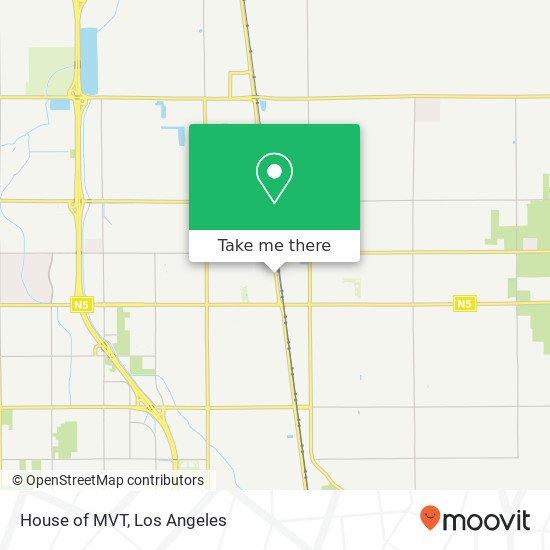 Mapa de House of MVT, 44625 Sierra Hwy Lancaster, CA 93534