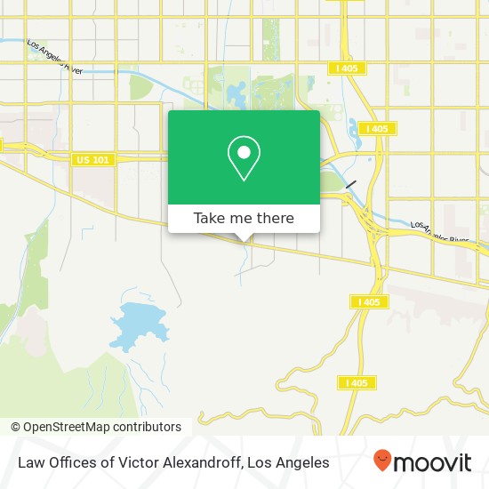Law Offices of Victor Alexandroff map