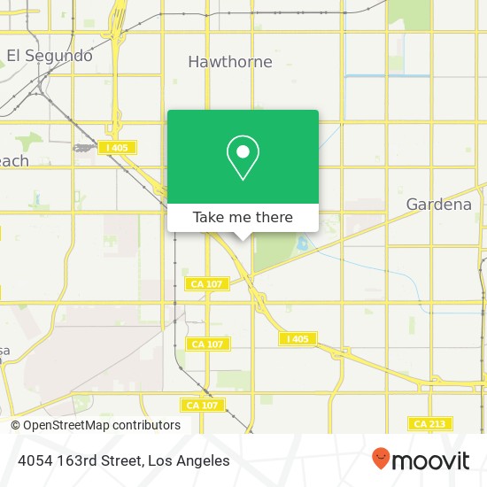 4054 163rd Street map